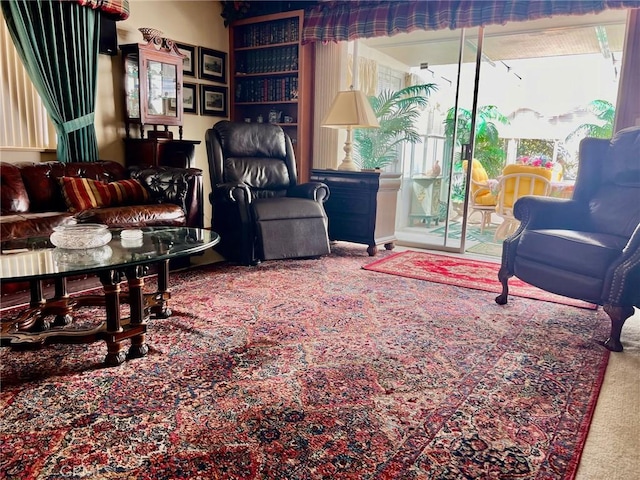 2117 Glenn St, Los Osos, CA 93402 - living area featuring carpet flooring and healthy amount of natural light