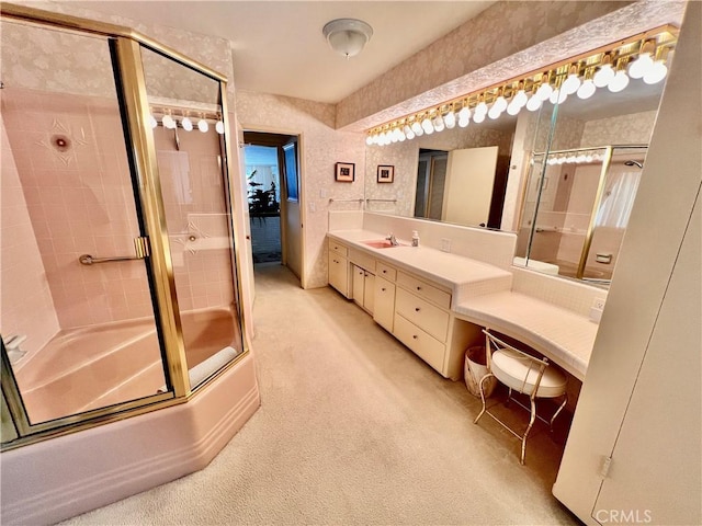 2117 Glenn St, Los Osos, CA 93402 - full bath with bath / shower combo with glass door and vanity