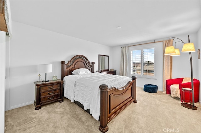 5053 Moon Eye Way, Hemet, CA 92545 - bedroom featuring baseboards and light colored carpet