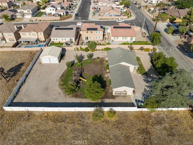 681 E Washington Ave, San Jacinto, CA 92583 - aerial view of property's location featuring nearby suburban area