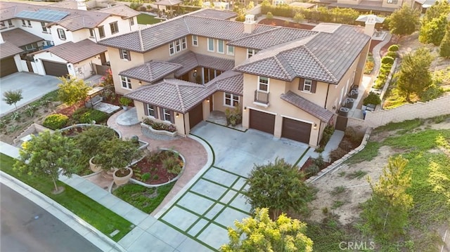 drone / aerial view featuring a residential view
