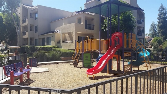 view of communal playground
