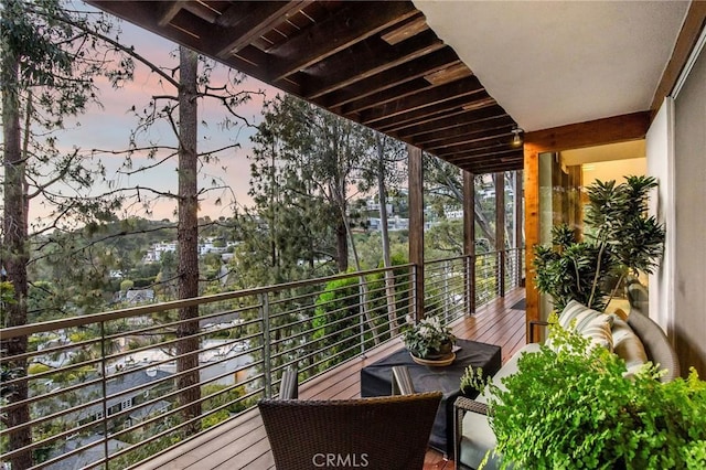 1503 Skylark Ln, Los Angeles, CA 90069 - view of balcony