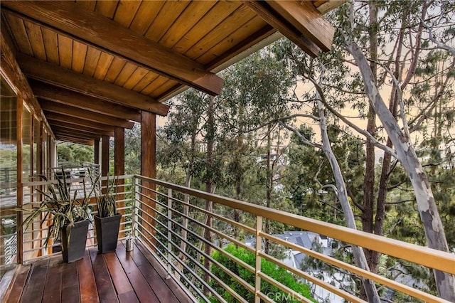 1503 Skylark Ln, Los Angeles, CA 90069 - view of balcony