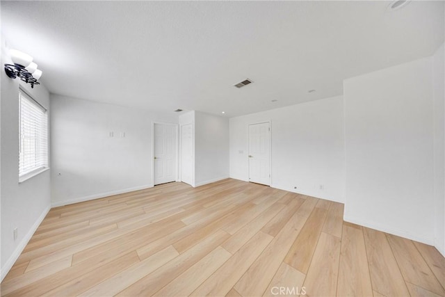 960 S Joliet Cir, Anaheim Hills, CA 92807 - spare room with light wood-type flooring and baseboards