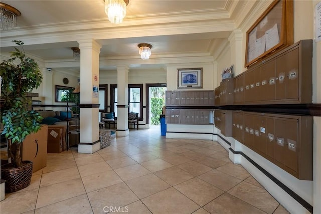 view of building lobby