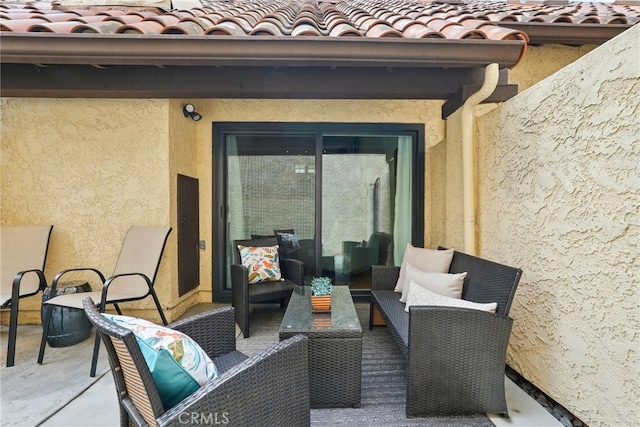 5447 E Centralia St, Long Beach, CA 90808 - view of patio / terrace featuring outdoor lounge area