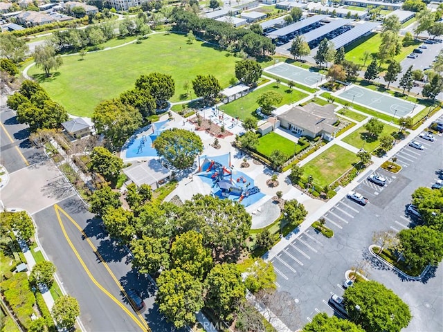 drone / aerial view
