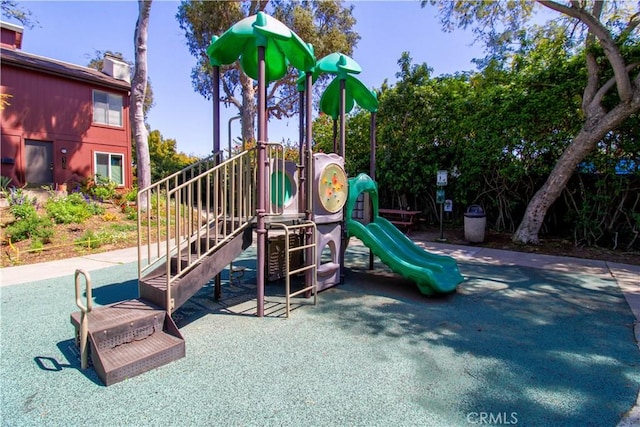 view of communal playground