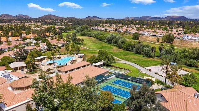40636 Via Jalapa, Murrieta, CA 92562 - drone / aerial view featuring a residential view and a mountain view