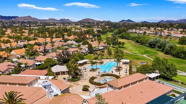 40636 Via Jalapa, Murrieta, CA 92562 - aerial view featuring a mountain view and a residential view