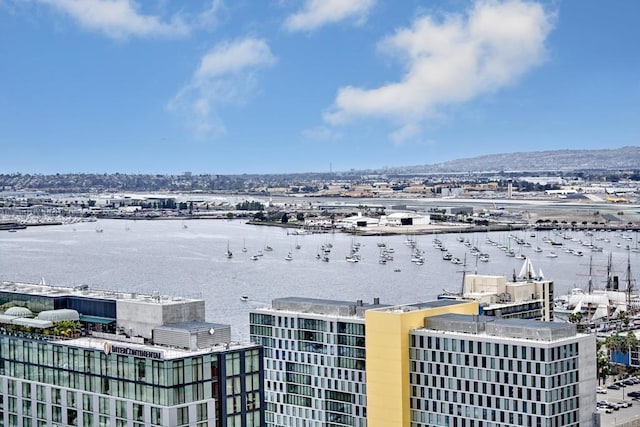 700 W E St Unit 2802, San Diego, CA 92101 - bird's eye view of a mountain backdrop
