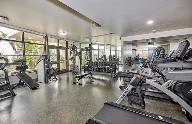 700 W E St Unit 2802, San Diego, CA 92101 - view of exercise room
