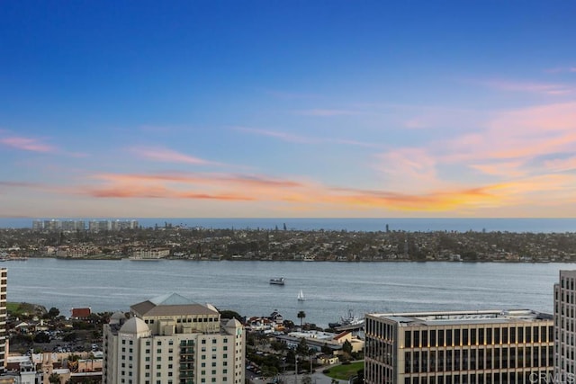 700 W E St Unit 2802, San Diego, CA 92101 - water view featuring nearby urban area