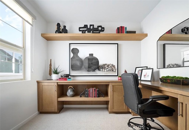 3816 Crossen Dr, Corona, CA 92883 - office space featuring plenty of natural light, light carpet, and baseboards