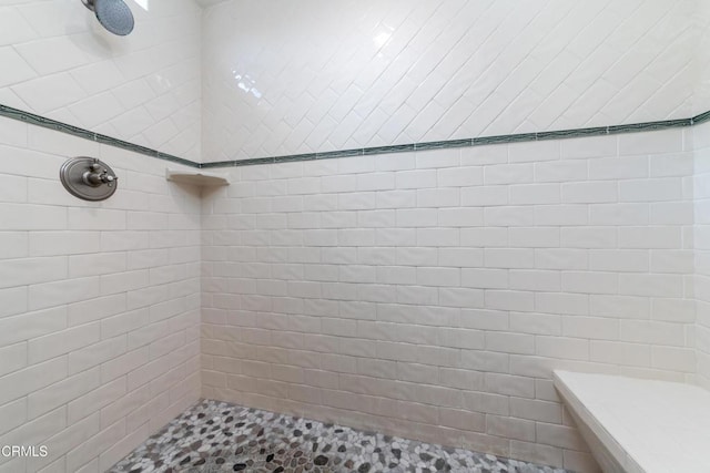 4402 El Camino Corto Ln, Canada Flintridge, CA 91011 - full bath with tiled shower and tile walls