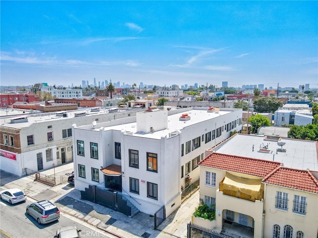5510 Lexington Ave, Los Angeles, CA 90038 - bird's eye view with a view of city