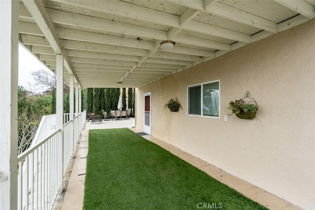 view of yard