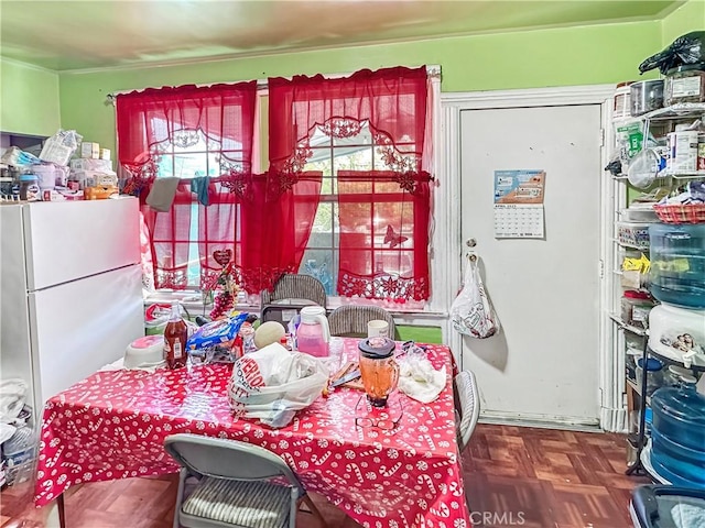 view of dining space