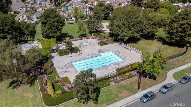 581 Springbrook N, Irvine, CA 92614 - aerial view featuring a residential view