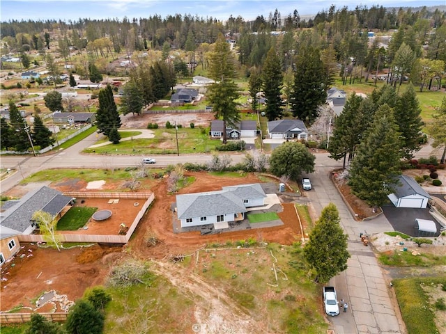 birds eye view of property featuring a residential view