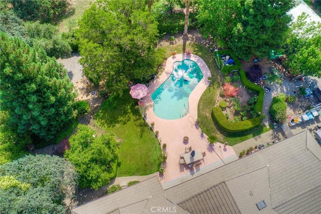 aerial view