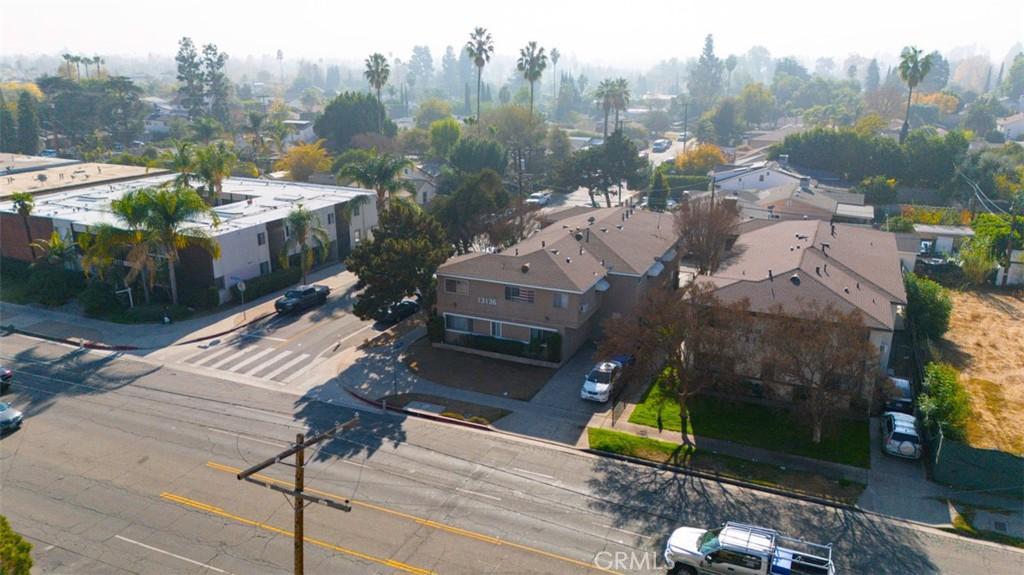 13136 Victory Blvd, Van Nuys, CA 91401 - aerial view with a residential view
