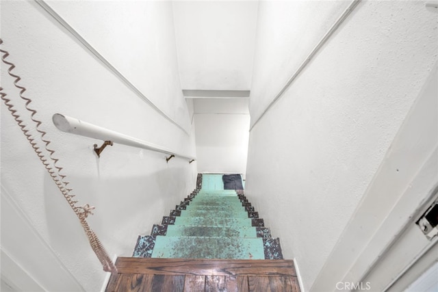 view of stairway