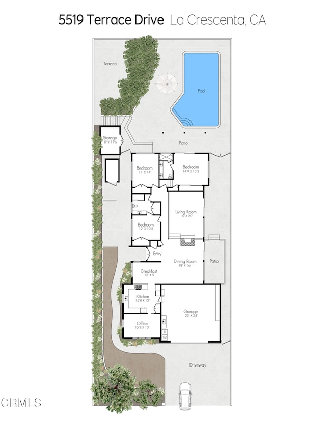 view of layout