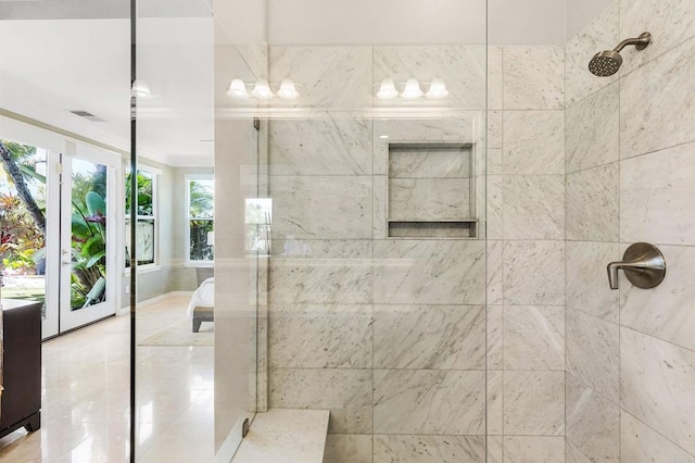 6497 Wayfinders Ct, Carlsbad, CA 92011 - bathroom featuring tiled shower