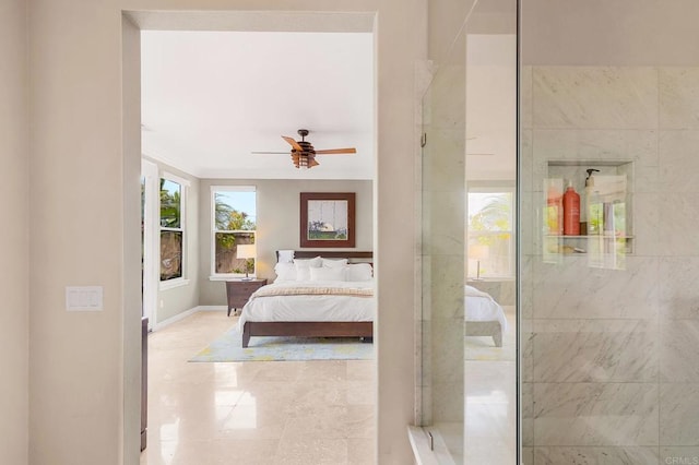 6497 Wayfinders Ct, Carlsbad, CA 92011 - bedroom with ceiling fan