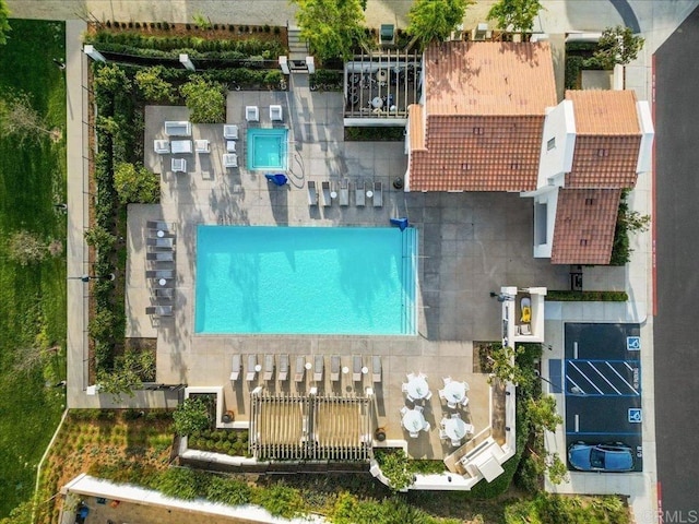drone / aerial view