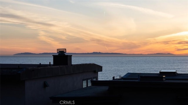2604 Victoria Dr, Laguna Beach, CA 92651 - water view featuring a boat dock and mountains