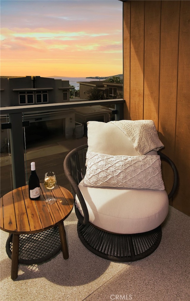 2604 Victoria Dr, Laguna Beach, CA 92651 - view of balcony at dusk