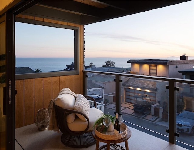 2604 Victoria Dr, Laguna Beach, CA 92651 - balcony featuring a water view