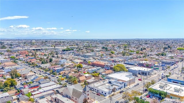 aerial view