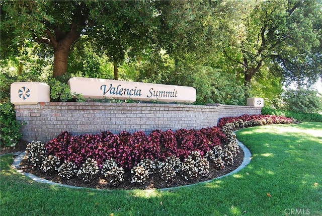 24118 Saint Moritz Dr, Valencia, CA 91355 - community sign featuring a lawn