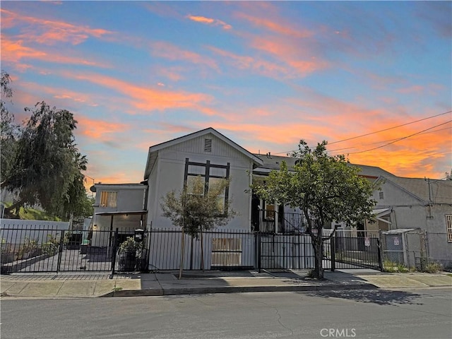1708 E 3rd St, Los Angeles, CA 90033 - view of front of property featuring a fenced front yard and a gate