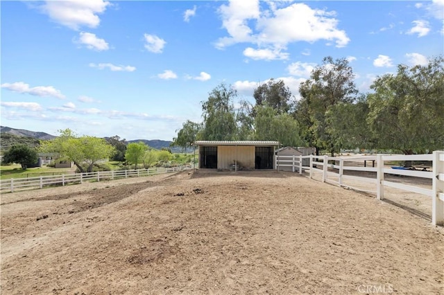 18181 Lost Creek Rd, Saugus, CA 91390 - stable with a rural view and a mountain view