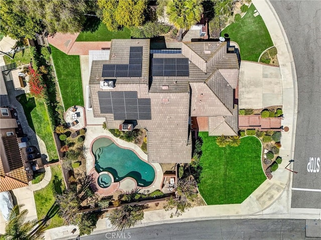 bird's eye view