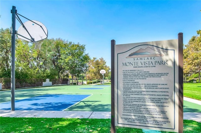 9 Las Piedras, Rancho Santa Margarita, CA 92688 - view of sport court featuring community basketball court