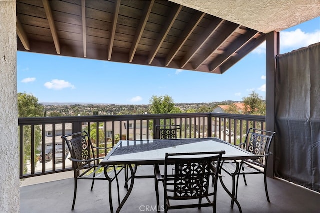 27955 Gallina, Mission Viejo, CA 92692 - balcony with outdoor dining space