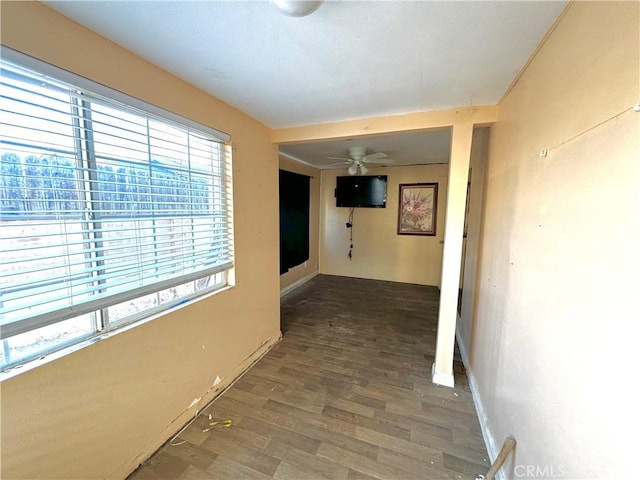 238 Kellog Ave, Fullerton, CA 92833 - hall with wood finished floors and baseboards