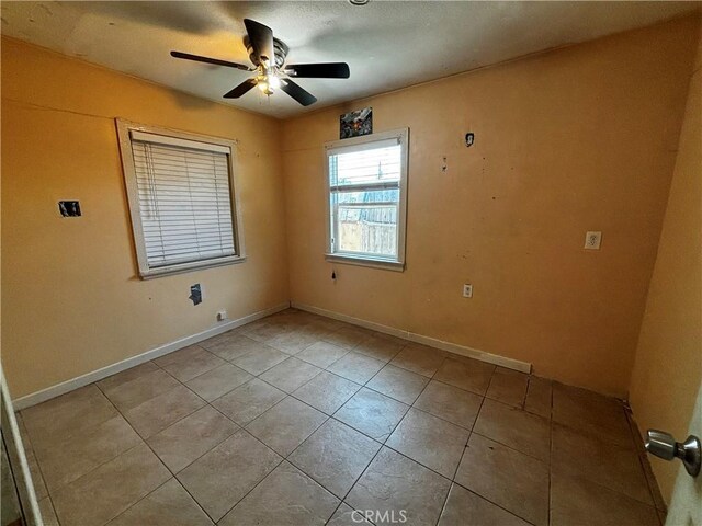238 Kellog Ave, Fullerton, CA 92833 - unfurnished room featuring ceiling fan and light tile patterned floors
