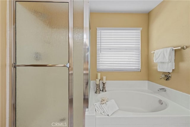 25302 Rolling Greens Way, Saugus, CA 91350 - bathroom featuring a bath and a stall shower