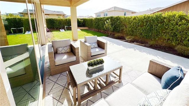 105 Tinker, Irvine, CA 92618 - view of patio featuring outdoor lounge area