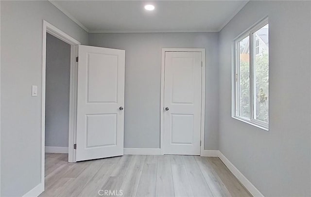805 Earlham St, Pasadena, CA 91101 - unfurnished bedroom featuring baseboards and light wood-type flooring