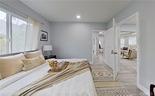 805 Earlham St, Pasadena, CA 91101 - bedroom featuring baseboards and recessed lighting