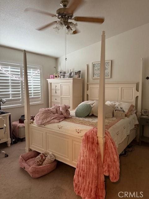16633 Neenach Rd, Apple Valley, CA 92307 - carpeted bedroom featuring ceiling fan