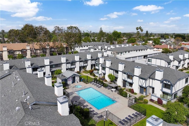 19231 Sherman Way Unit 44, Reseda, CA 91335 - bird's eye view featuring a residential view
